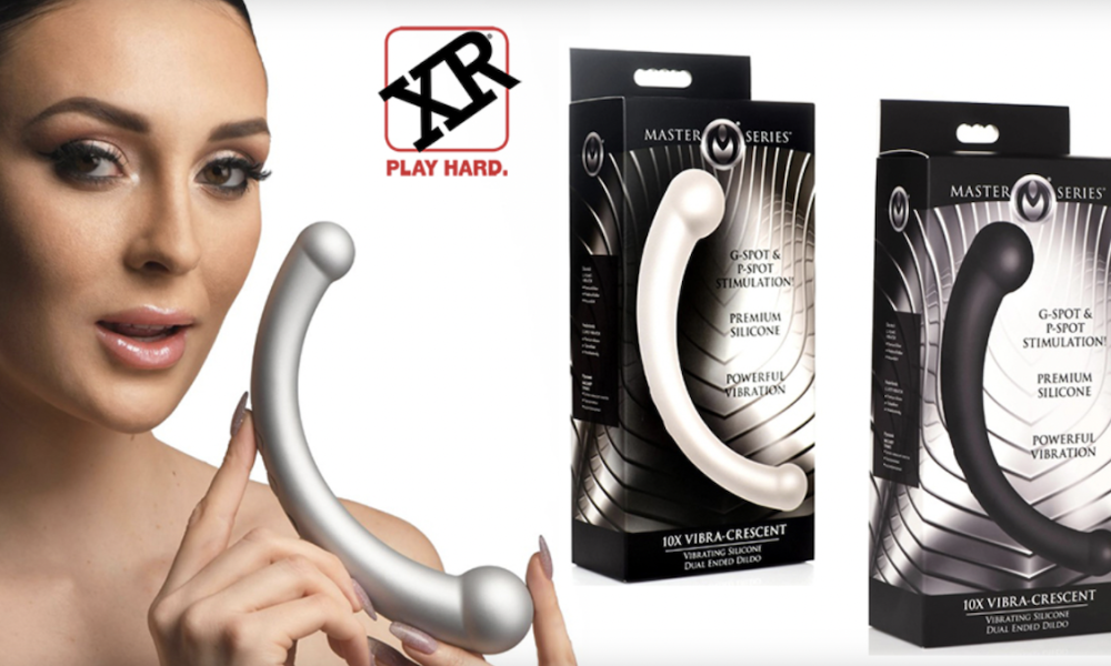 Xr Brands Introduces Vibra Crescent Vibrating Dual Ended Dildo