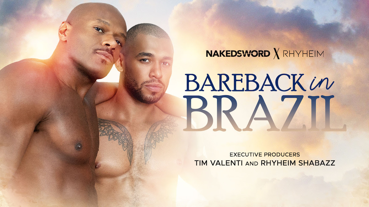 Rhyheim Shabazz And The Men Of Nakedsword X Rhyheim Are Going Bareback