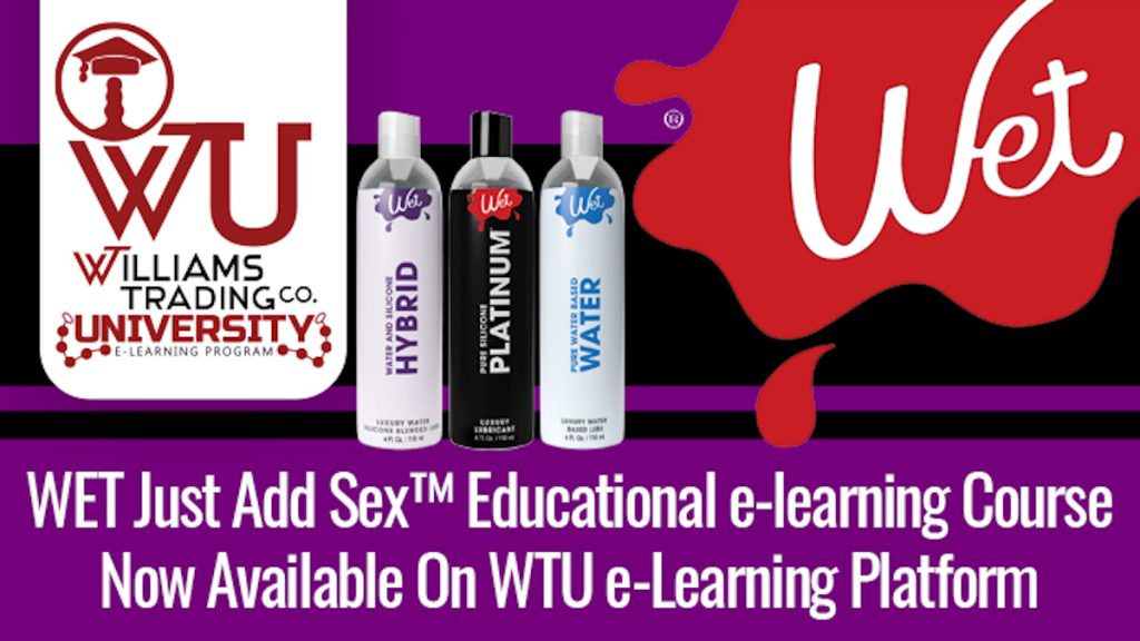 Wet Pulse Program WET Just Add Sex™ Educational e-learning Course Now Available On WTU e ...